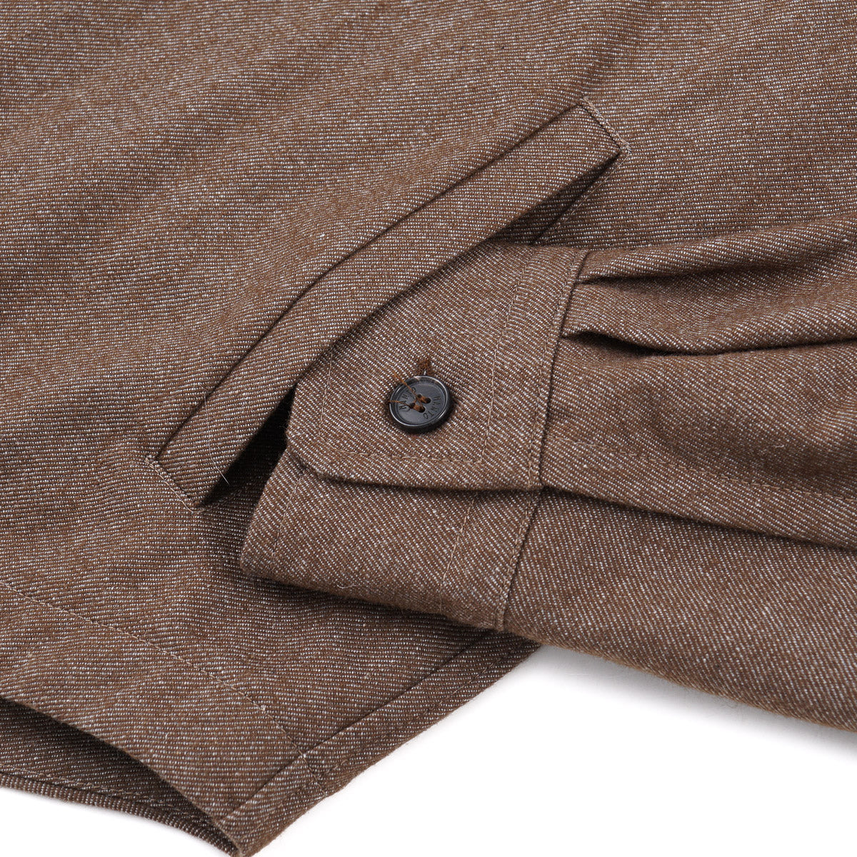 Manto Wool-Cotton Overshirt Jacket - Top Shelf Apparel