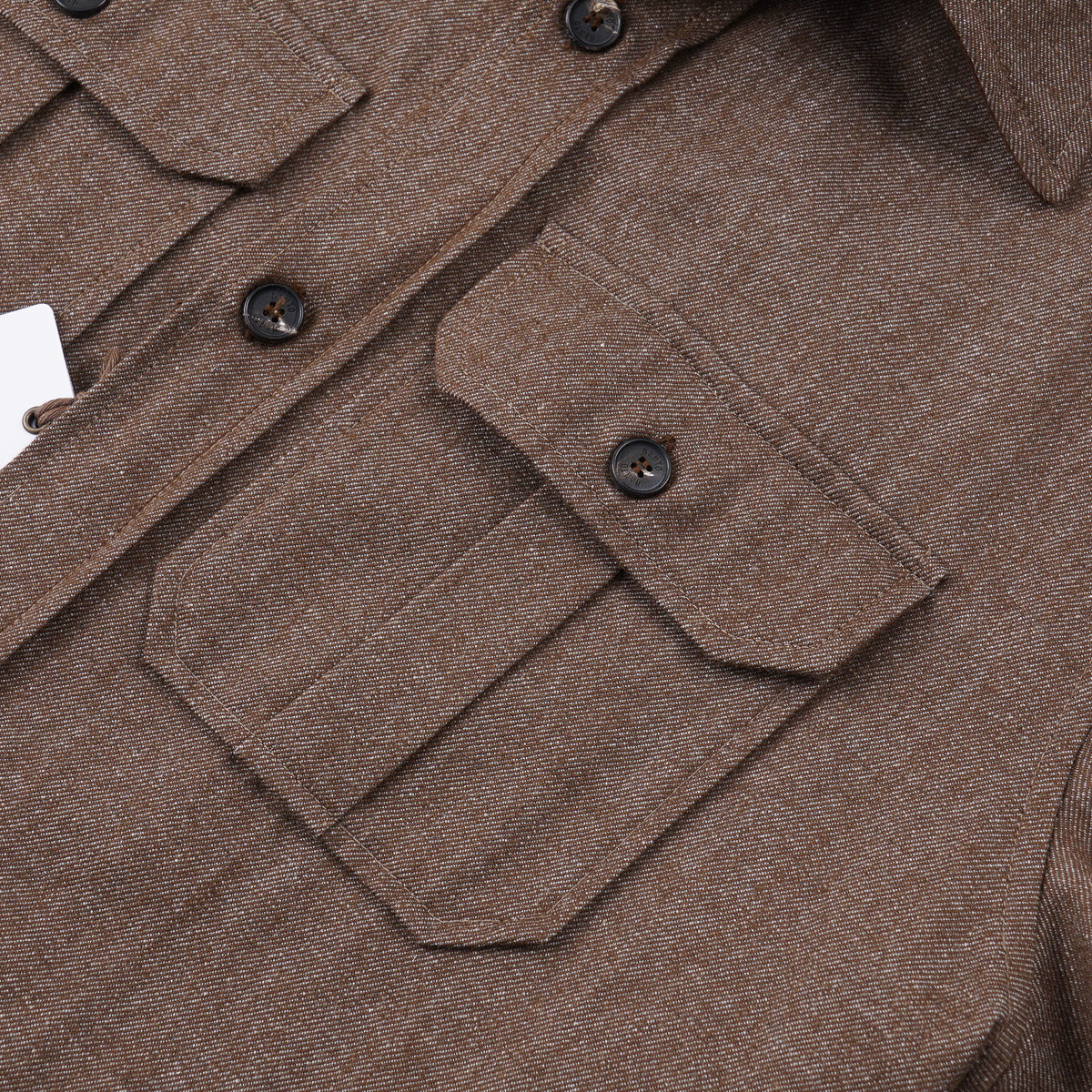 Manto Wool-Cotton Overshirt Jacket - Top Shelf Apparel