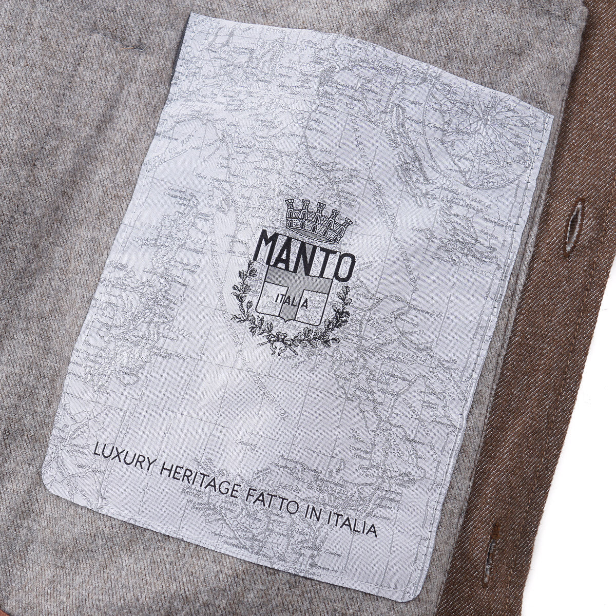 Manto Wool-Cotton Overshirt Jacket - Top Shelf Apparel