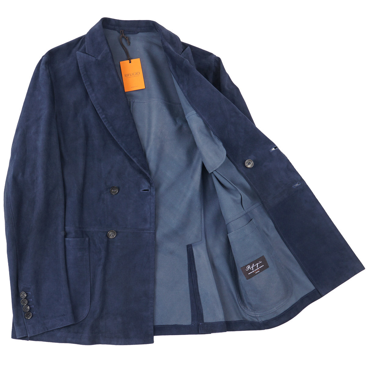 Rifugio Unlined Nappa Suede Blazer - Top Shelf Apparel