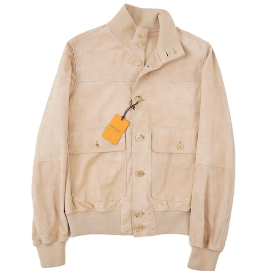 Rifugio Unlined Suede Bomber Jacket