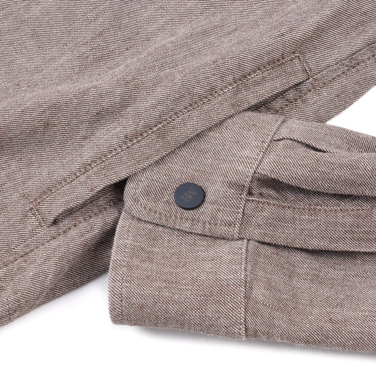 Maurizio Baldassari Linen-Cotton Overshirt - Top Shelf Apparel