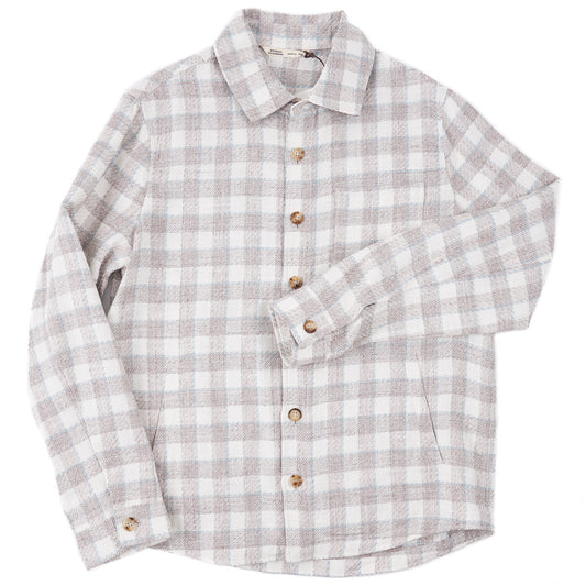 Maurizio Baldassari Silk-Linen-Cotton Overshirt