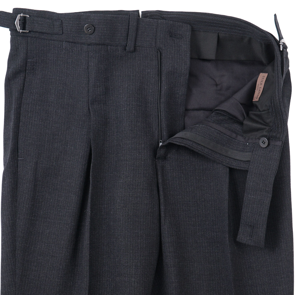 Stile Latino Crisp-Woven Wool Suit - Top Shelf Apparel