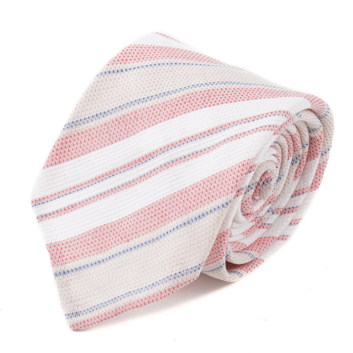 Finamore Unlined Linen-Cotton Tie - Top Shelf Apparel