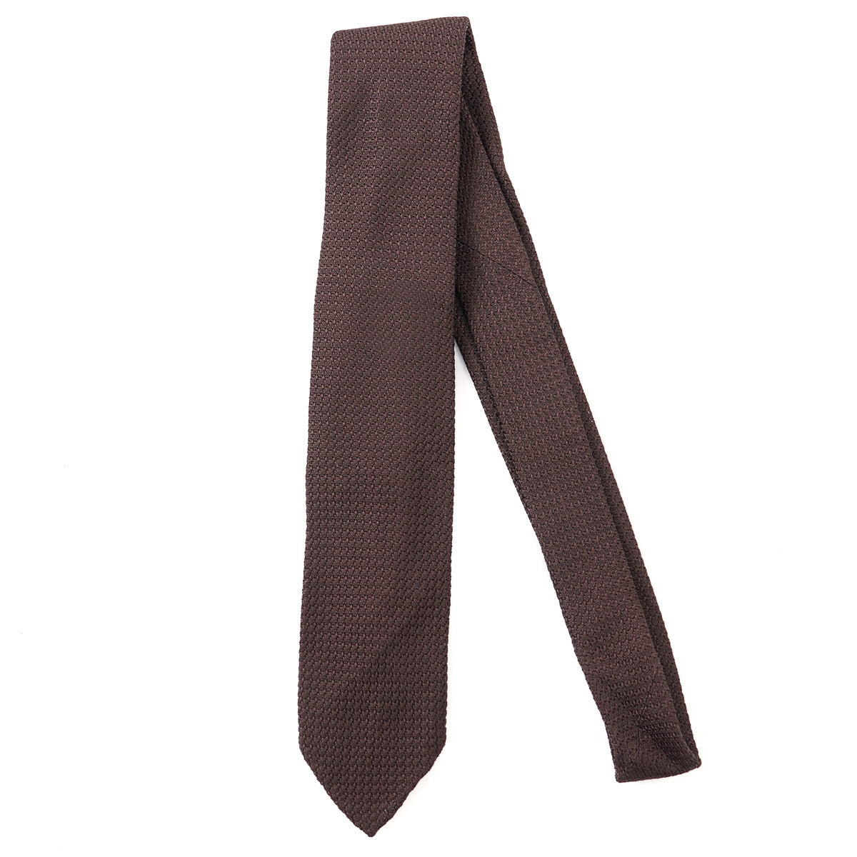 Finamore Unlined Grenadine Silk Tie - Top Shelf Apparel