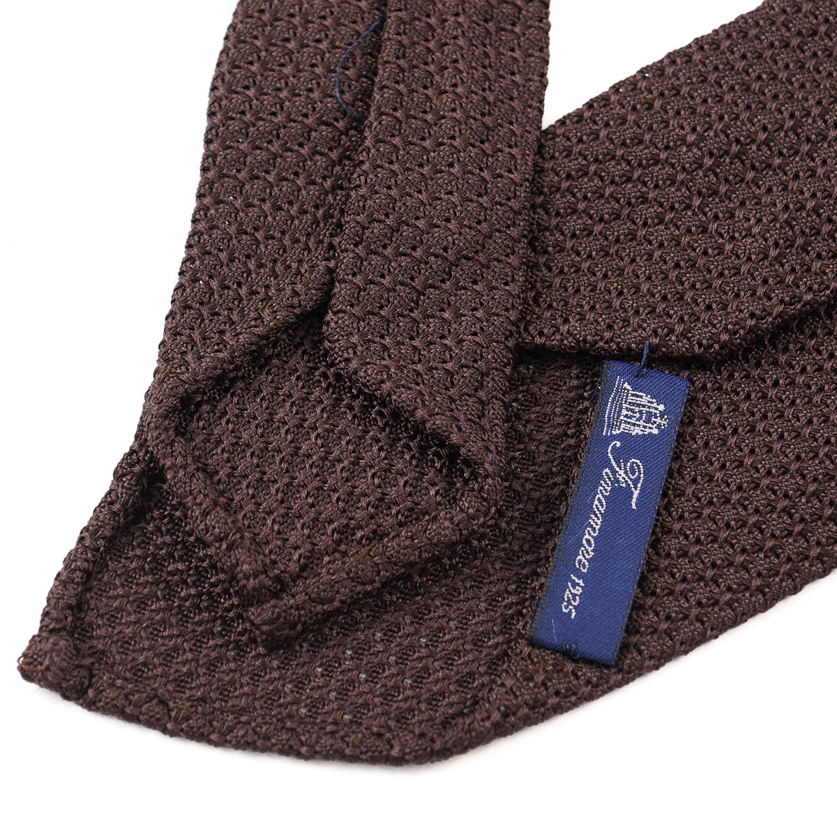 Finamore Unlined Grenadine Silk Tie - Top Shelf Apparel