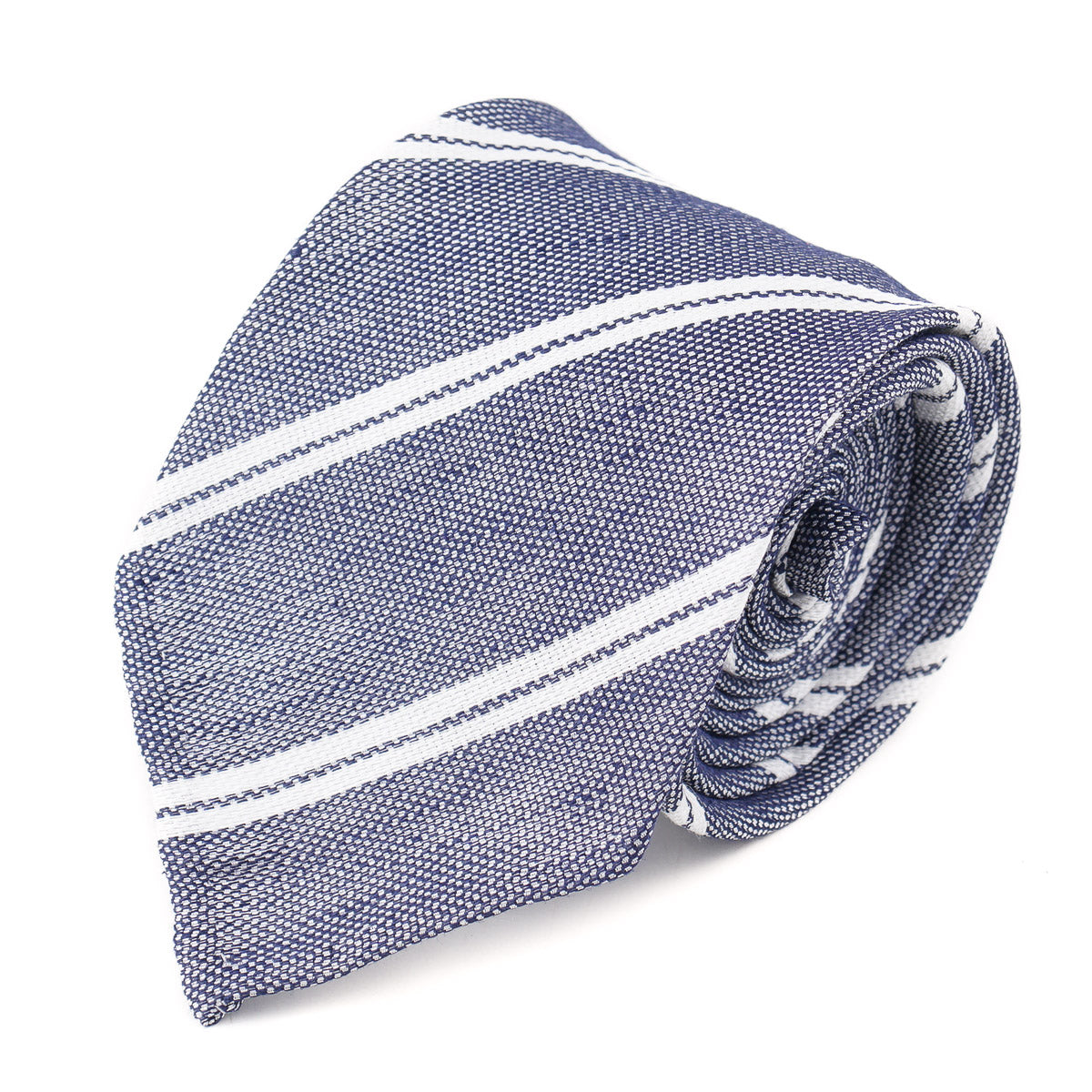 Finamore Unlined Linen-Silk Tie - Top Shelf Apparel
