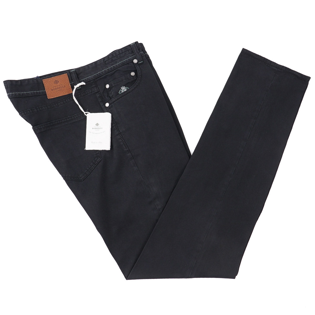Luigi Borrelli Straight Fit Twill Jeans - Top Shelf Apparel