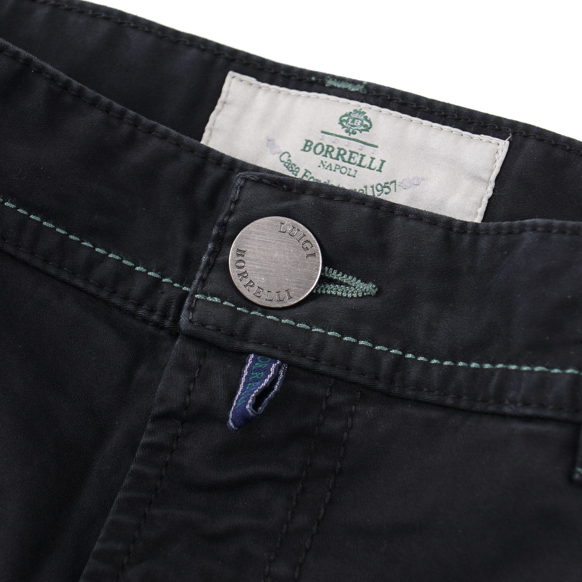 Luigi Borrelli Straight Fit Twill Jeans - Top Shelf Apparel