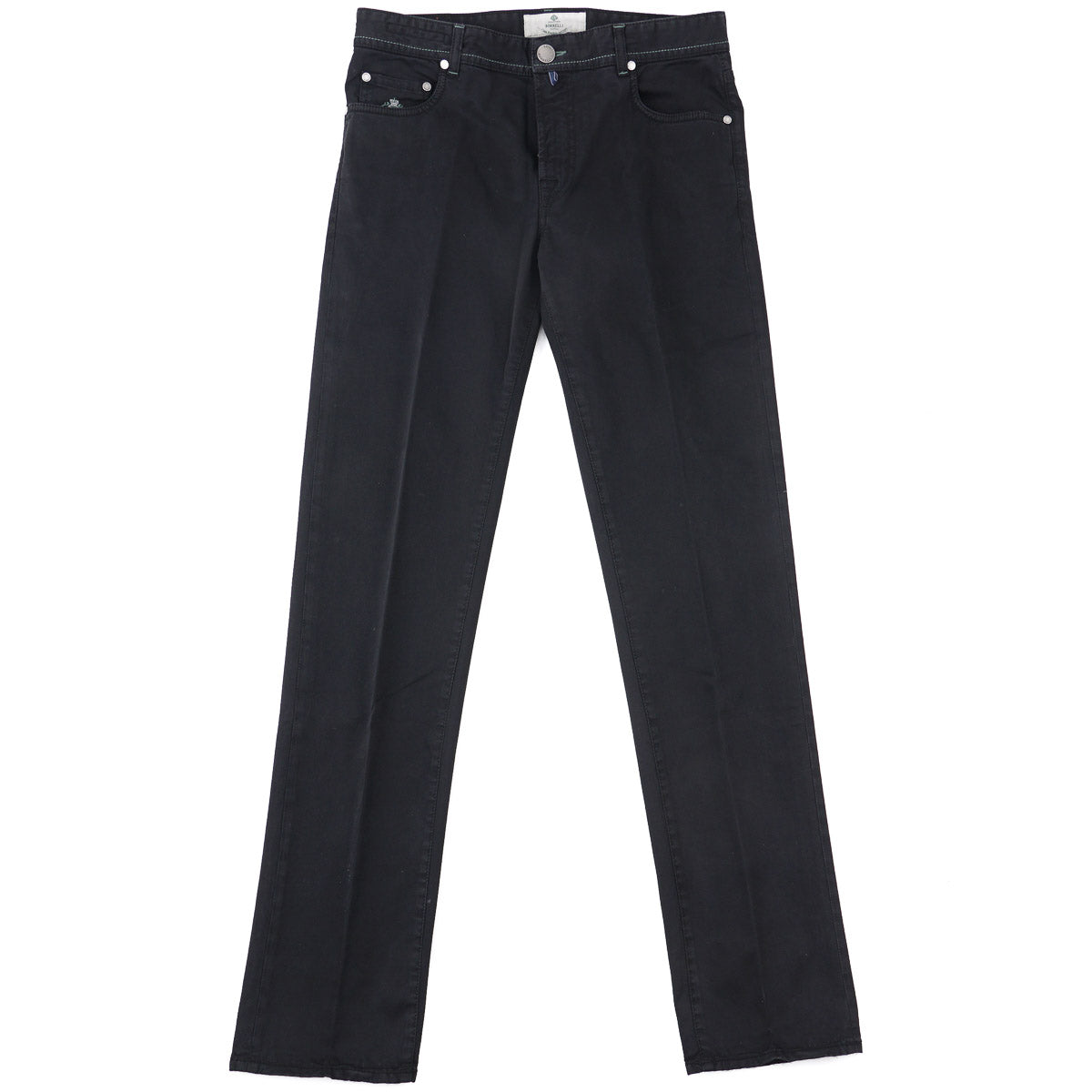 Luigi Borrelli Straight Fit Twill Jeans - Top Shelf Apparel