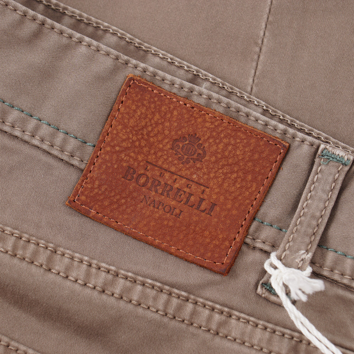 Luigi Borrelli Straight Fit Twill Jeans - Top Shelf Apparel