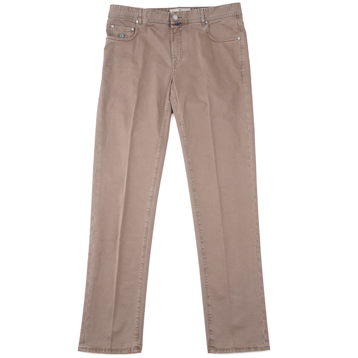 Luigi Borrelli Straight Fit Twill Jeans - Top Shelf Apparel