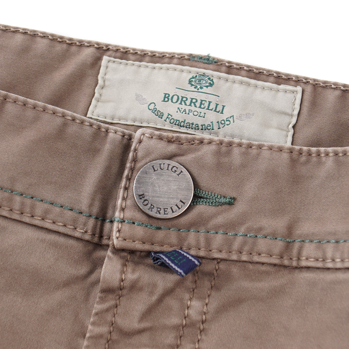 Luigi Borrelli Straight Fit Twill Jeans - Top Shelf Apparel