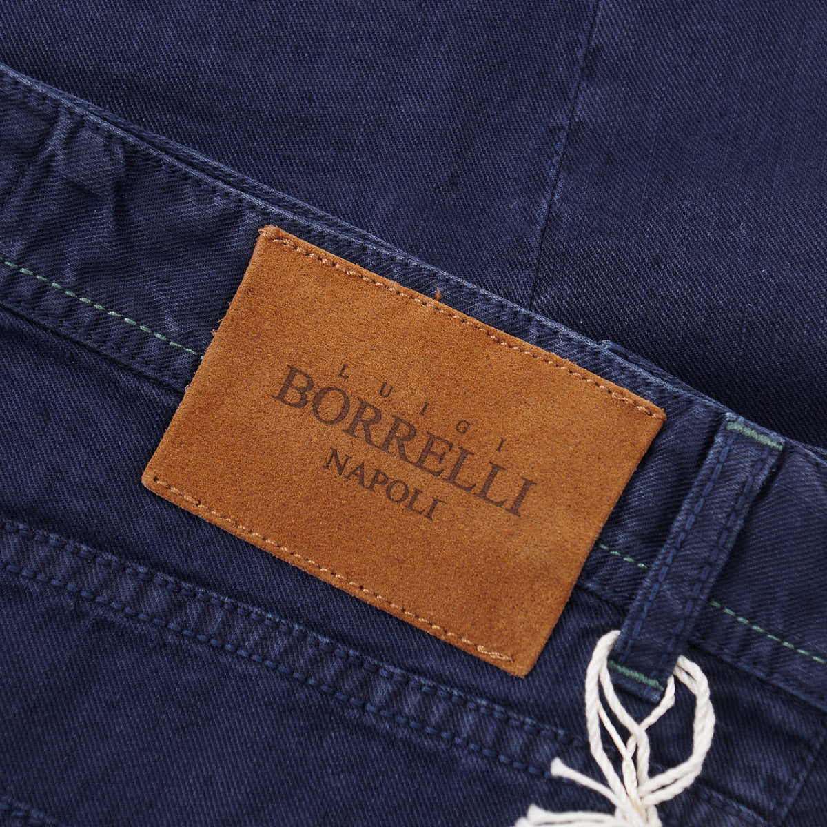 Luigi Borrelli Lightweight Linen-Cotton Jeans - Top Shelf Apparel