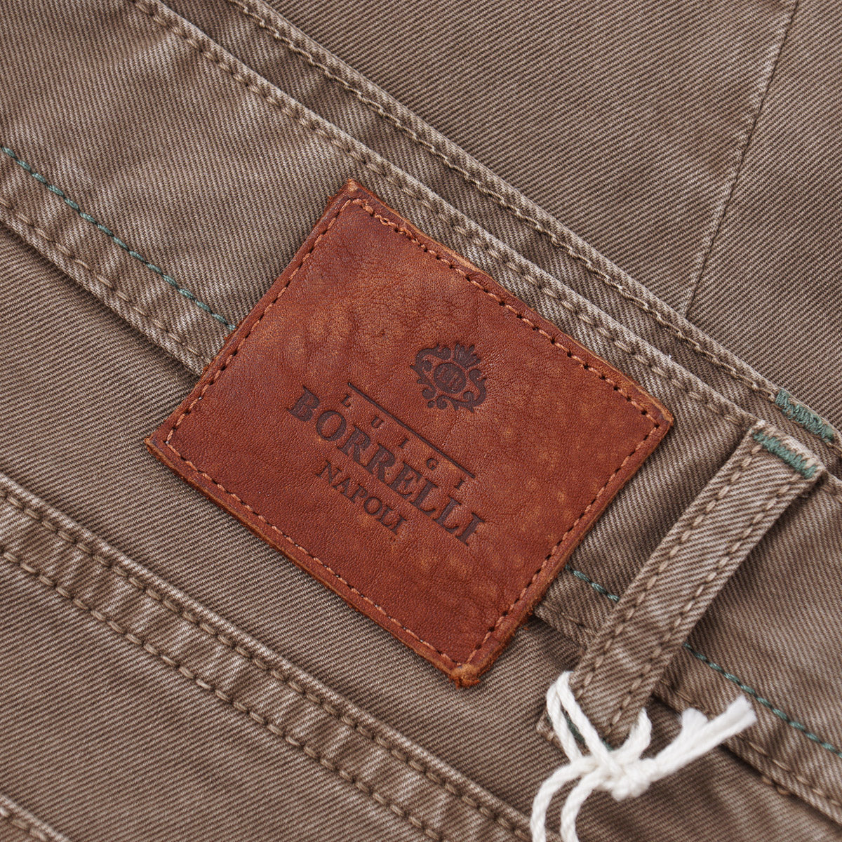 Luigi Borrelli Straight Fit Twill Jeans - Top Shelf Apparel