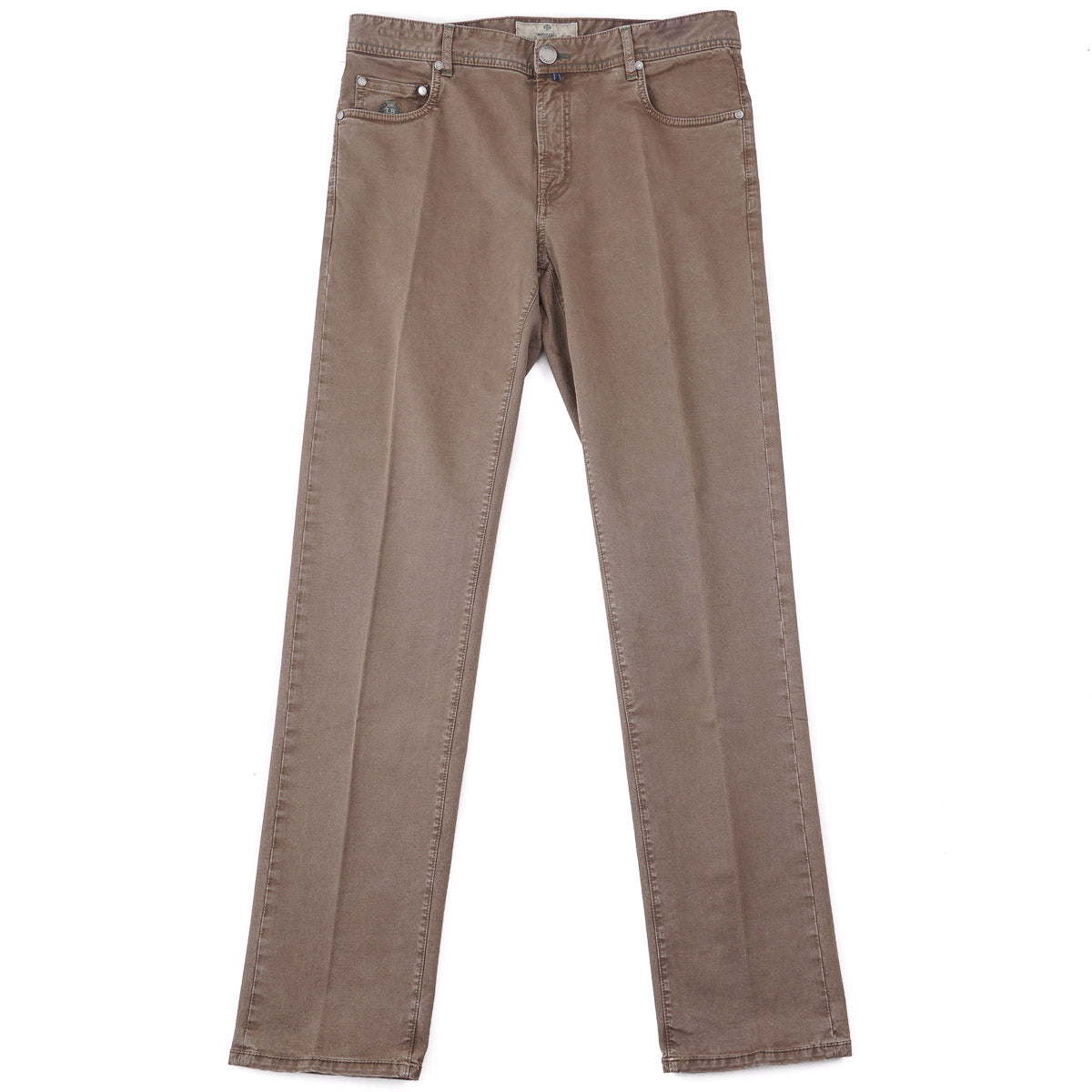 Luigi Borrelli Straight Fit Twill Jeans - Top Shelf Apparel