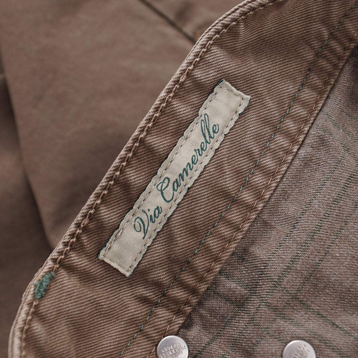 Luigi Borrelli Straight Fit Twill Jeans - Top Shelf Apparel
