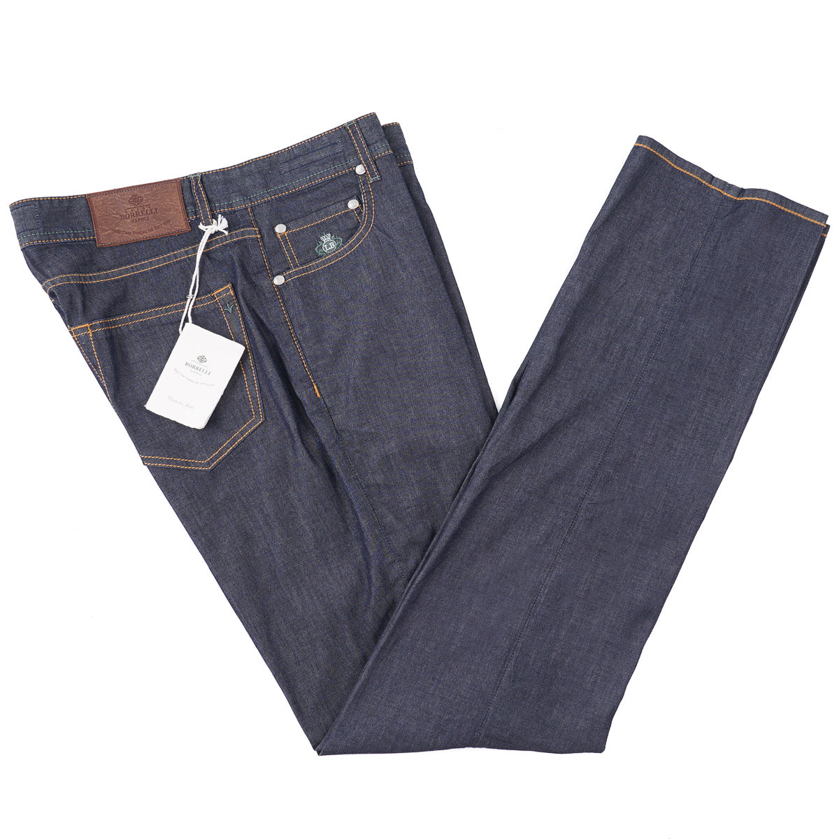 Luigi Borrelli Lightweight Chambray Jeans - Top Shelf Apparel