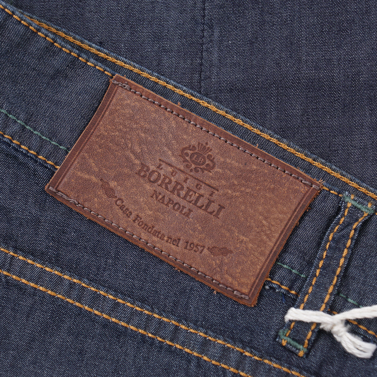 Luigi Borrelli Lightweight Chambray Jeans - Top Shelf Apparel