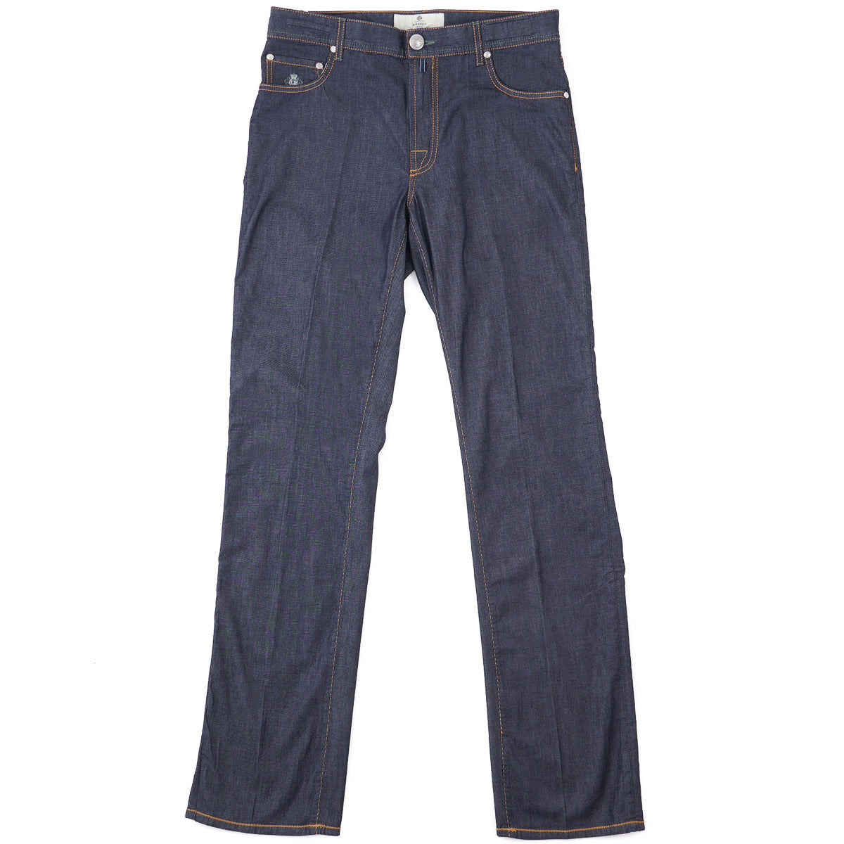 Luigi Borrelli Lightweight Chambray Jeans - Top Shelf Apparel