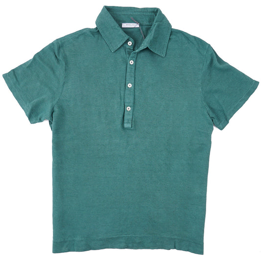 Boglioli Knit Linen Polo Shirt
