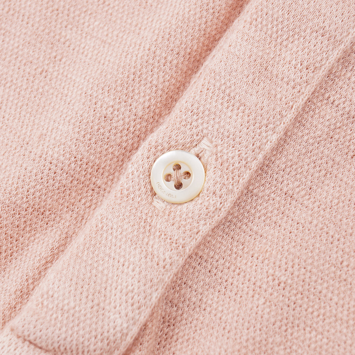 Boglioli Knit Linen Polo Shirt