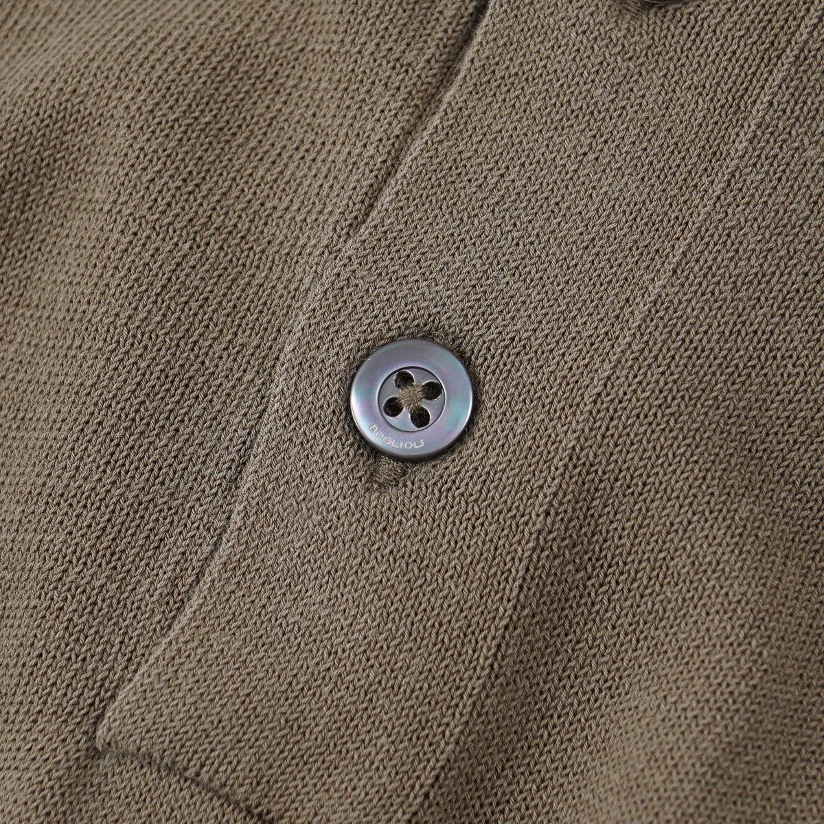 Boglioli Long Sleeve Cotton Polo Sweater - Top Shelf Apparel