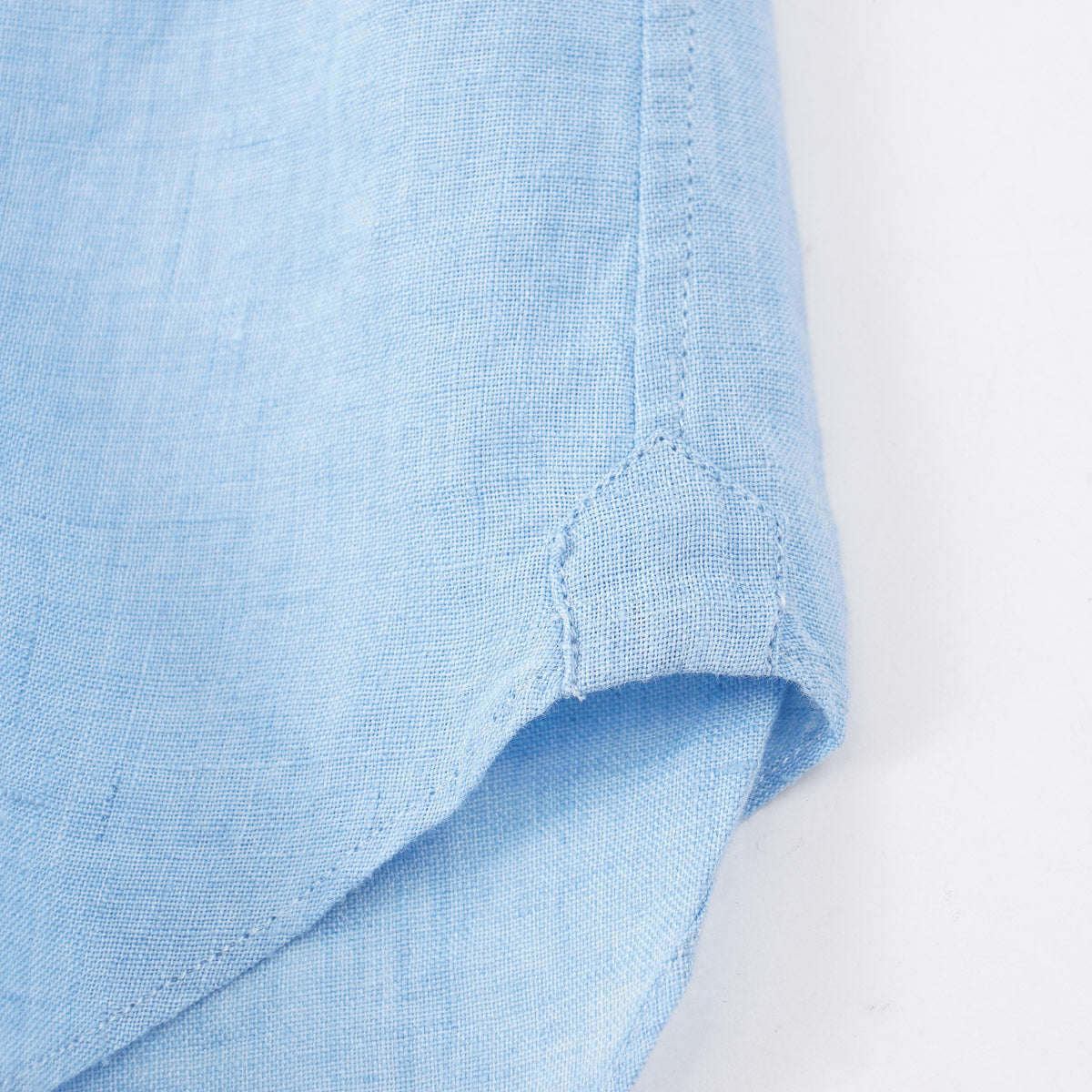 Boglioli Linen Shirt with Guru Collar - Top Shelf Apparel