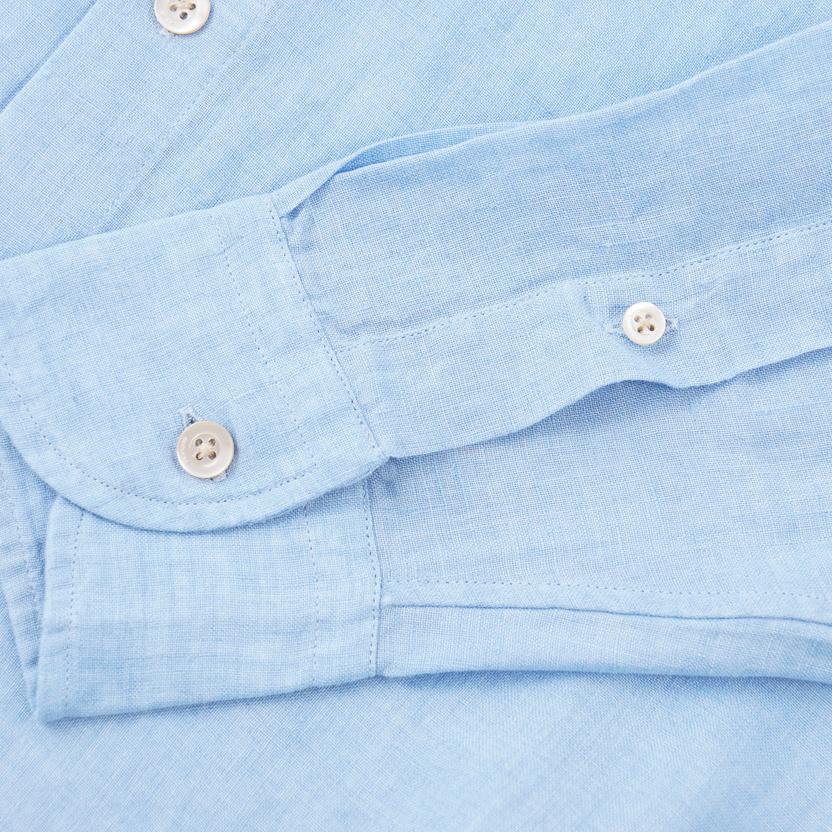 Boglioli Linen Shirt with Guru Collar - Top Shelf Apparel
