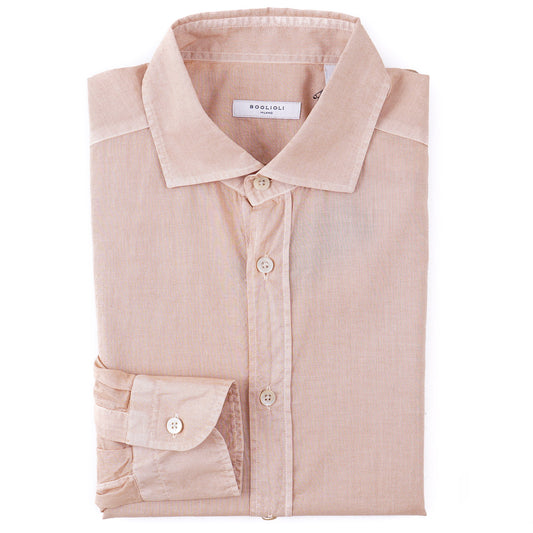 Boglioli Lightweight Washed Cotton Shirt - Top Shelf Apparel