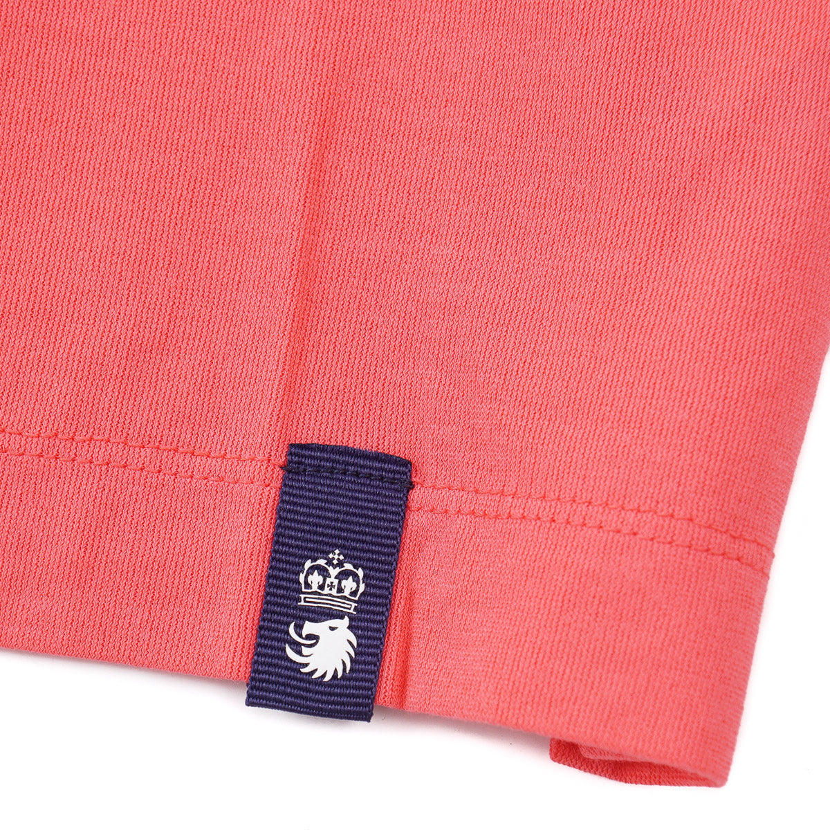 Drumohr Long Sleeve Jersey Cotton Polo - Top Shelf Apparel