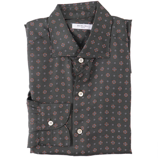 Boglioli Light Printed Silk Shirt - Top Shelf Apparel