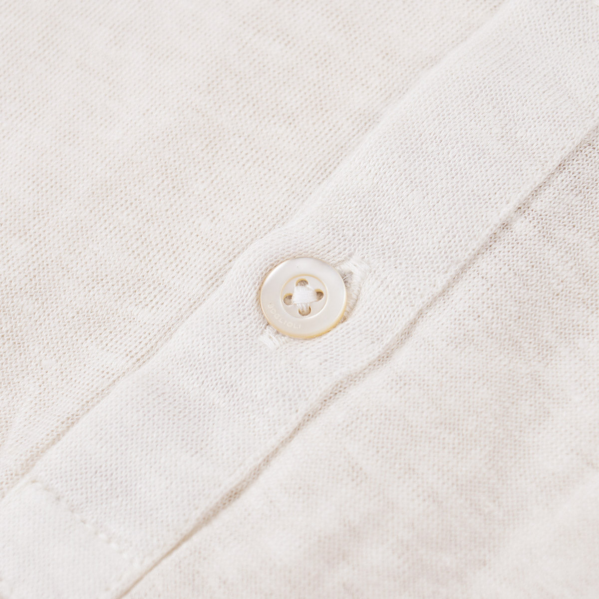 Boglioli Knit Linen Henley Shirt