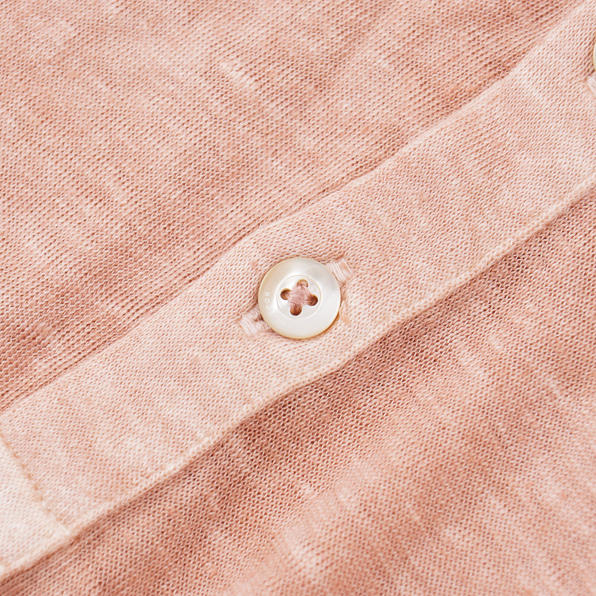 Boglioli Knit Linen Henley Shirt