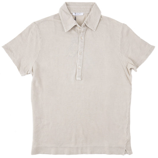 Boglioli Knit Linen Polo Shirt
