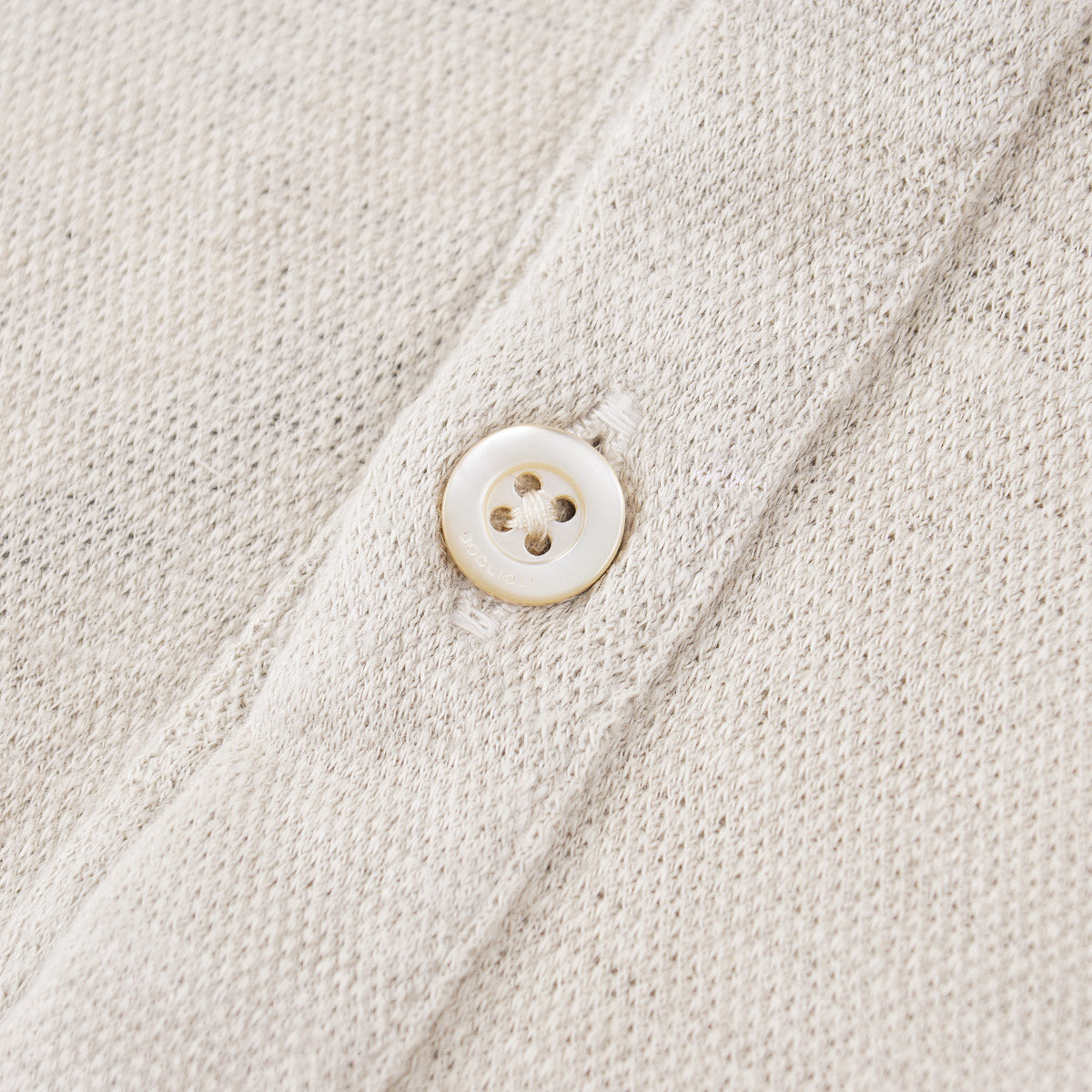 Boglioli Knit Linen Polo Shirt