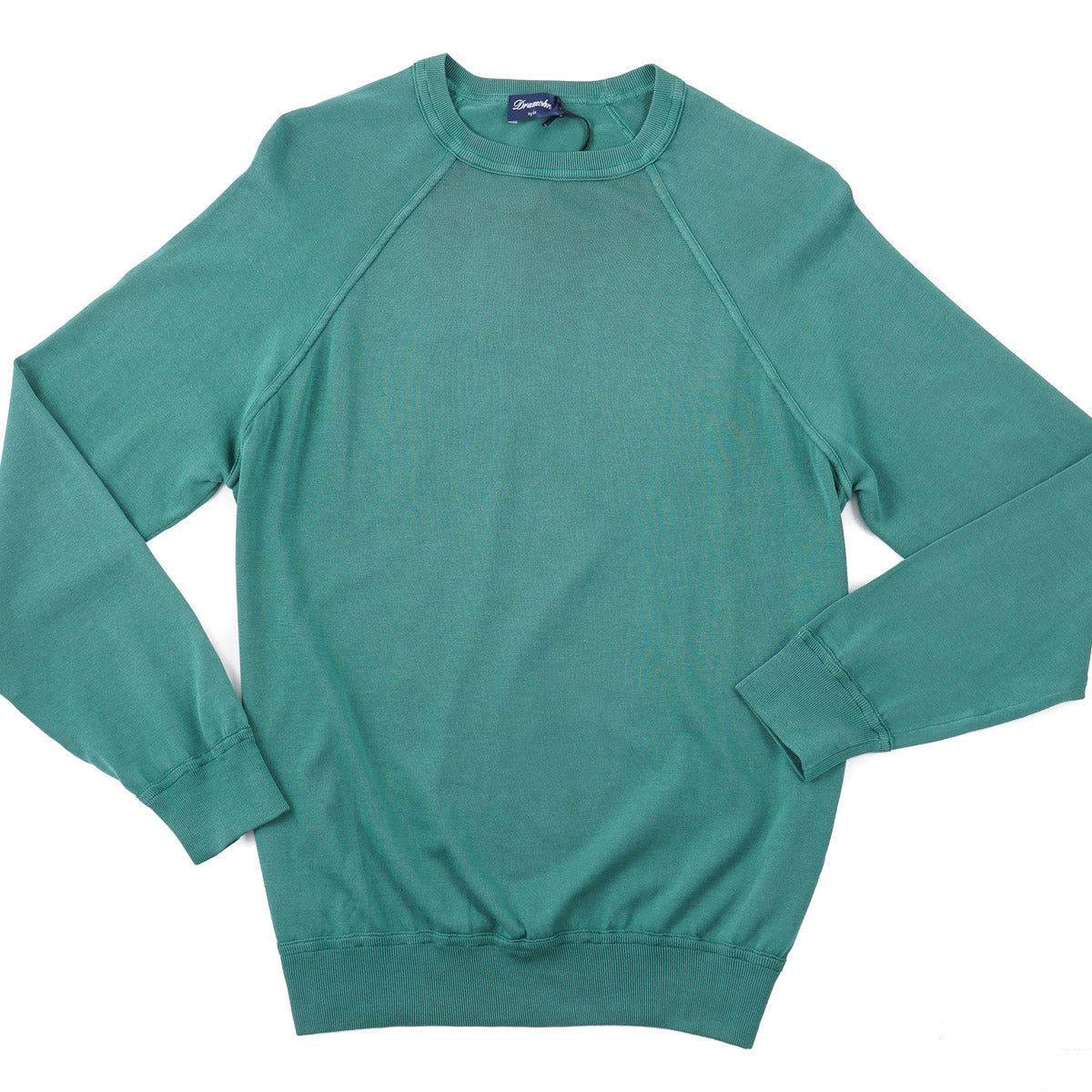 Drumohr Fine-Gauge Cotton Sweater - Top Shelf Apparel