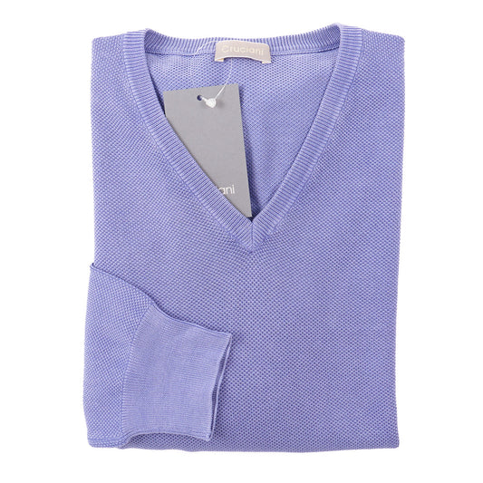 Cruciani Pique Knit Cotton Sweater - Top Shelf Apparel