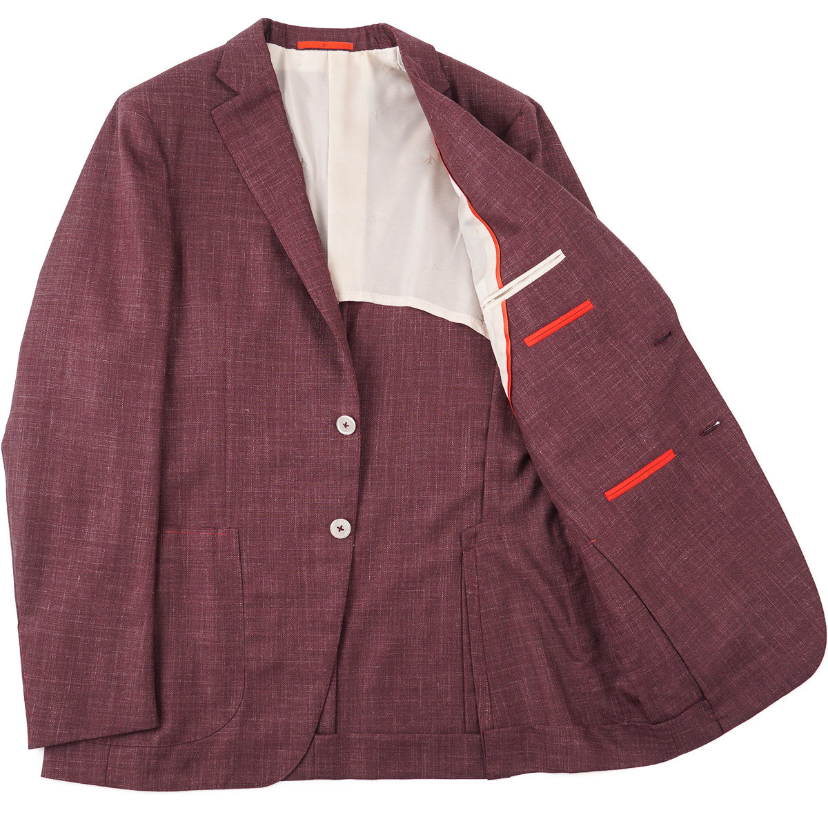 Isaia Light Wool-Silk-Linen Sport Coat - Top Shelf Apparel