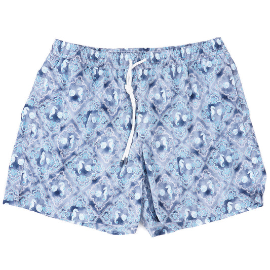 Fedeli 'Madeira' Printed Swim Trunks - Top Shelf Apparel