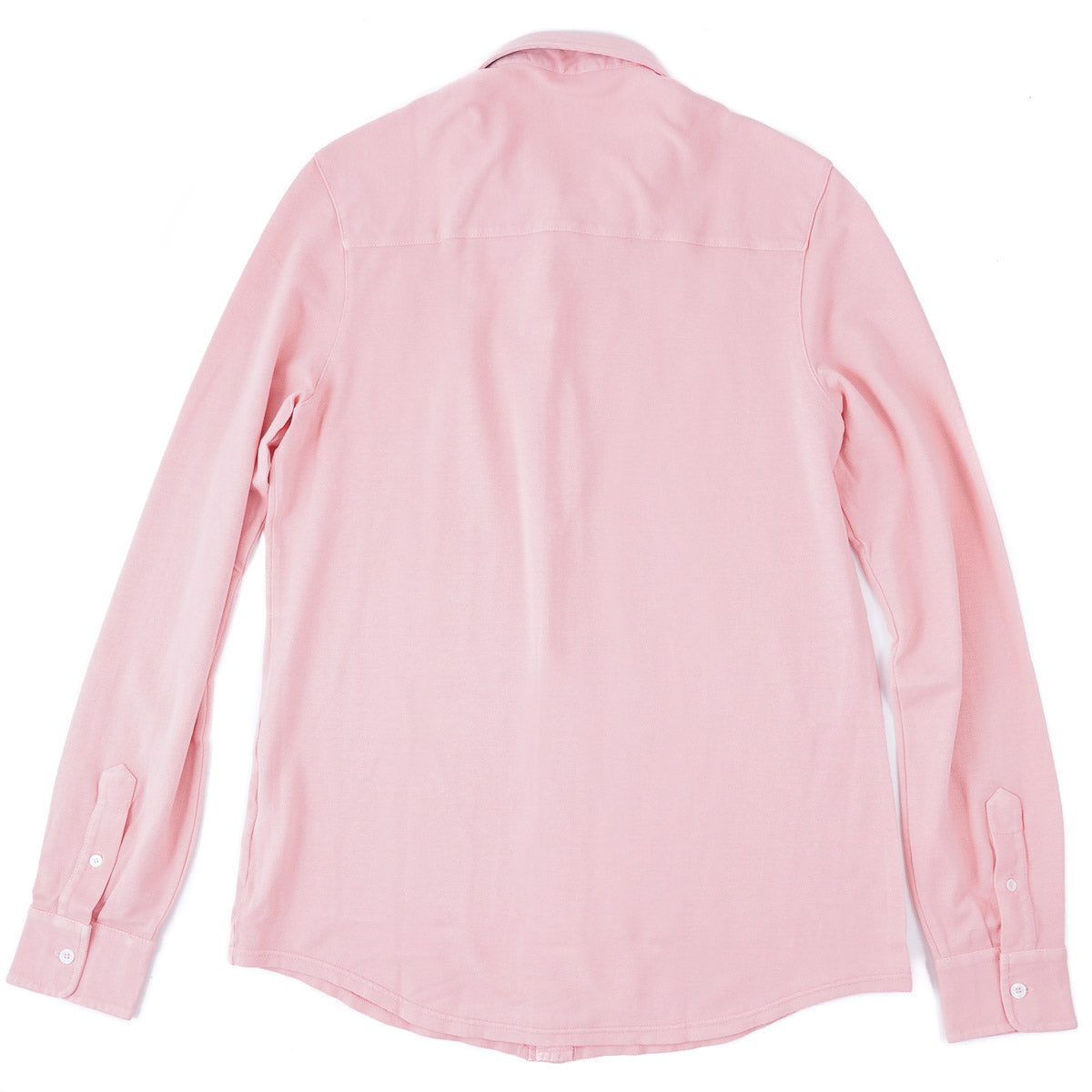 Fedeli Long Sleeve Pique Cotton Shirt - Top Shelf Apparel