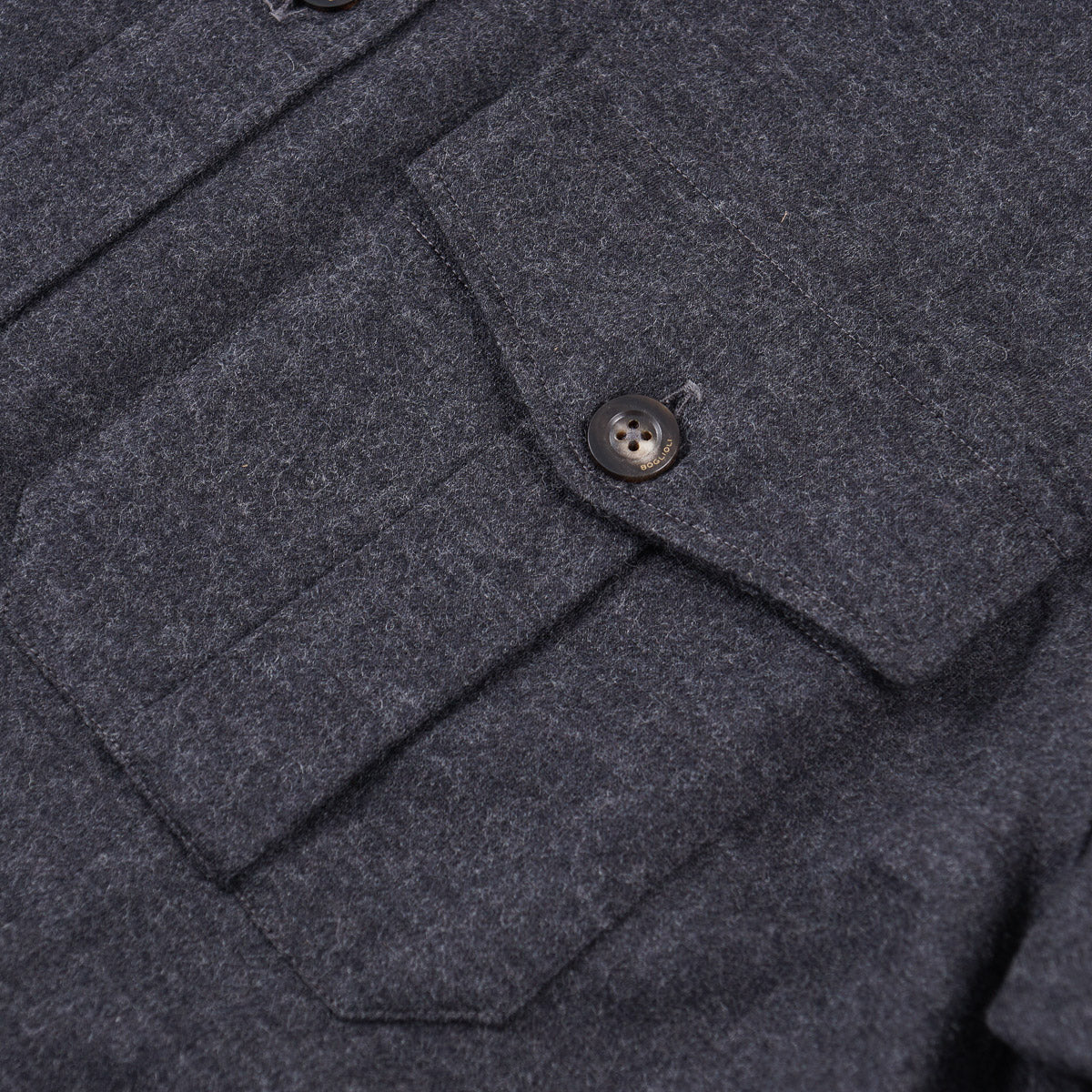 Boglioli Jersey Wool Sahariana Shirt-Jacket - Top Shelf Apparel