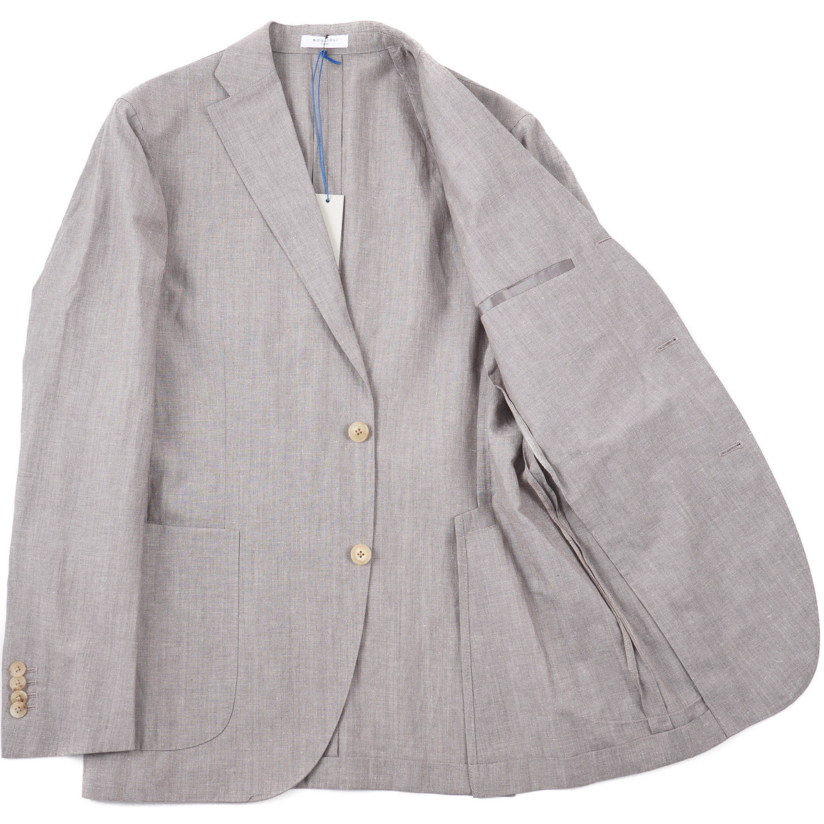 Boglioli Wool and Linen 'K Jacket' Suit - Top Shelf Apparel