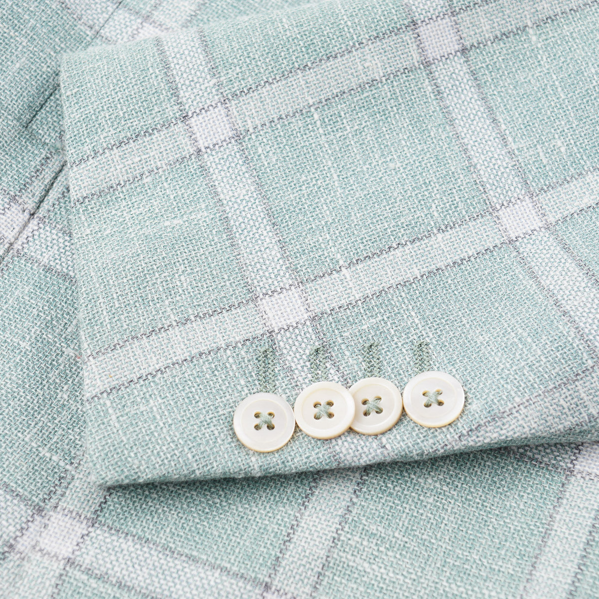 Isaia Woven Wool-Silk-Linen Sport Coat - Top Shelf Apparel