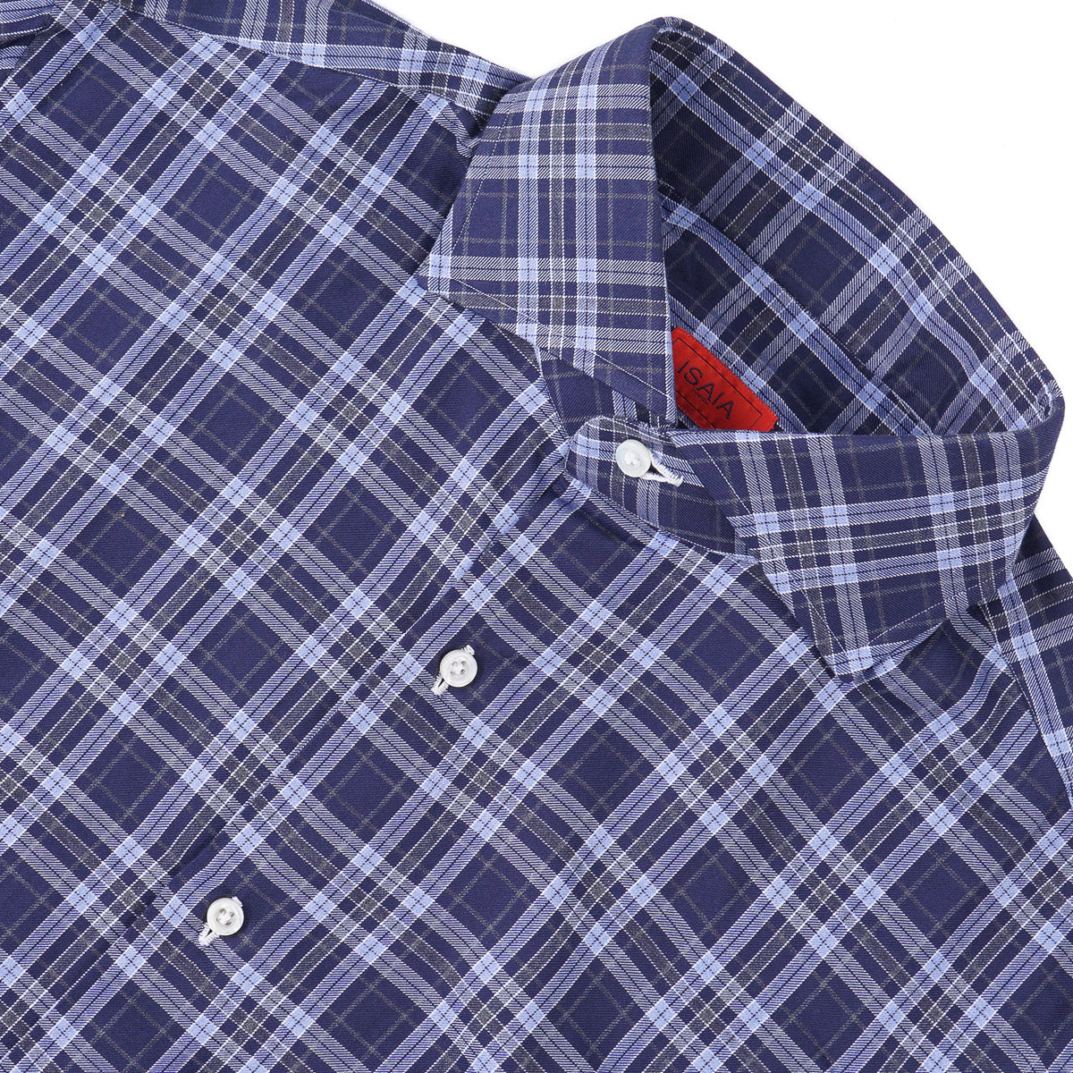 Isaia 'Italia' Regular-Fit Cotton Shirt - Top Shelf Apparel