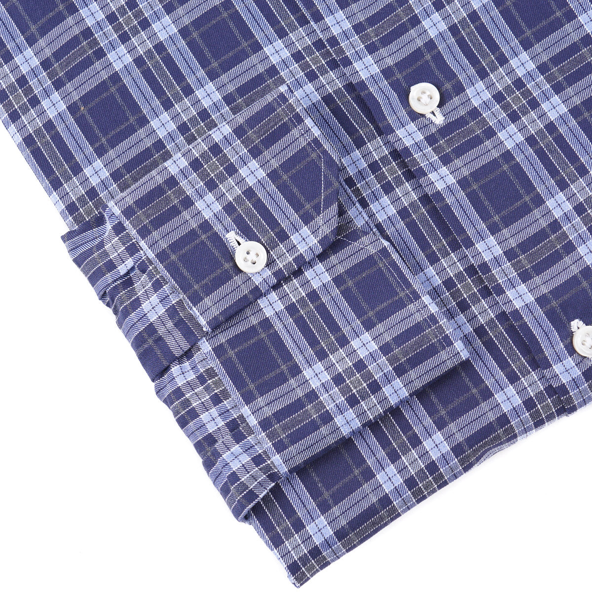 Isaia 'Italia' Regular-Fit Cotton Shirt - Top Shelf Apparel