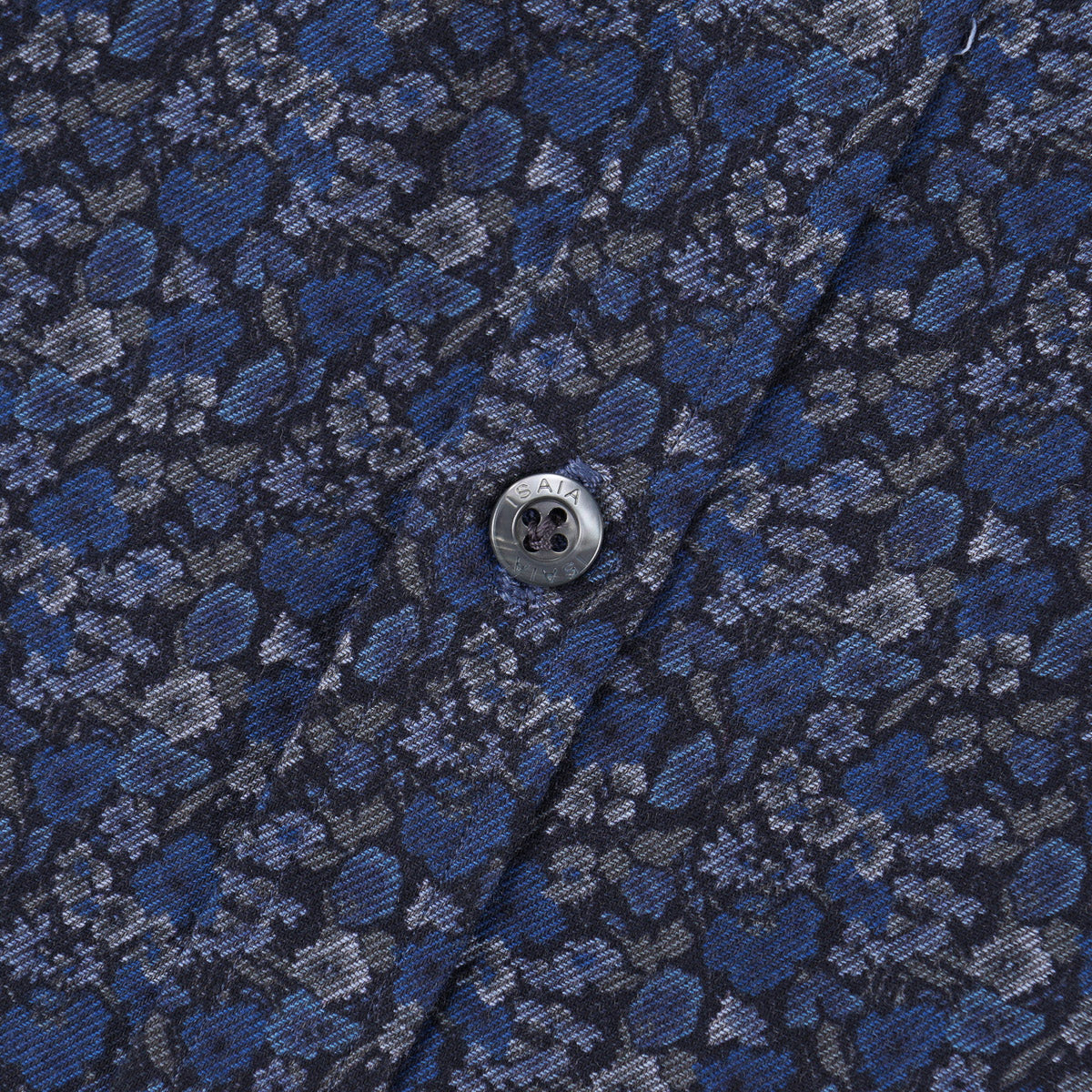 Isaia Slim-Fit Printed Cotton Shirt - Top Shelf Apparel