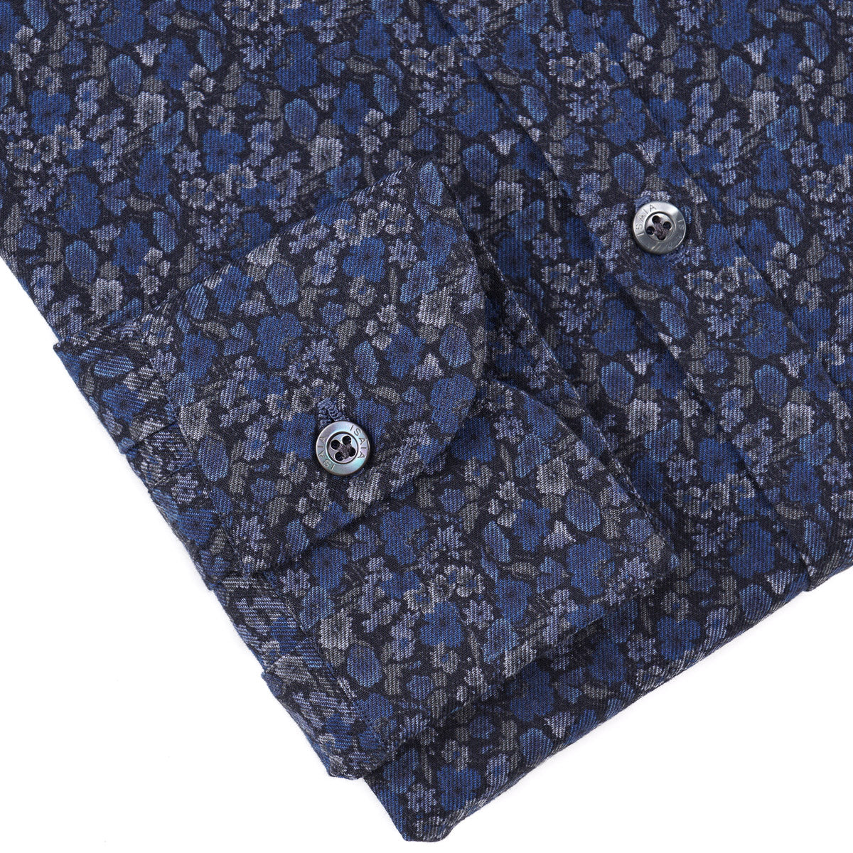 Isaia Slim-Fit Printed Cotton Shirt - Top Shelf Apparel