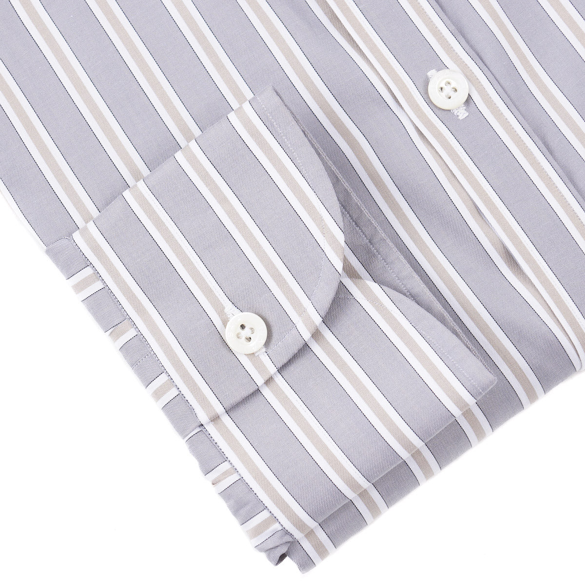 Isaia Tailored-Fit Cotton Dress Shirt - Top Shelf Apparel